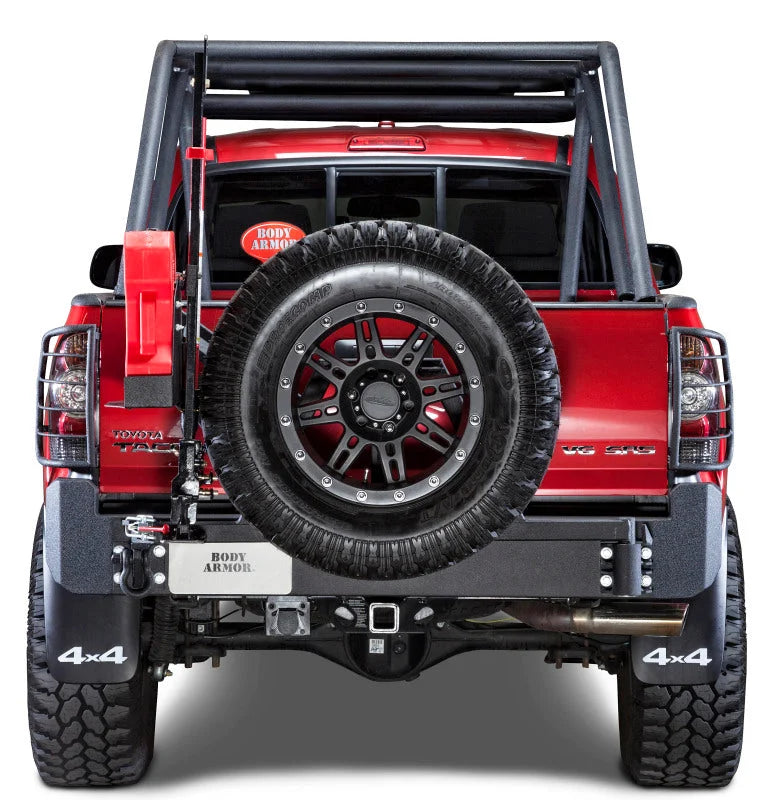 Body Armor 4x4 05-15 Toyota Tacoma Pro Series Rear Bumper - Side View