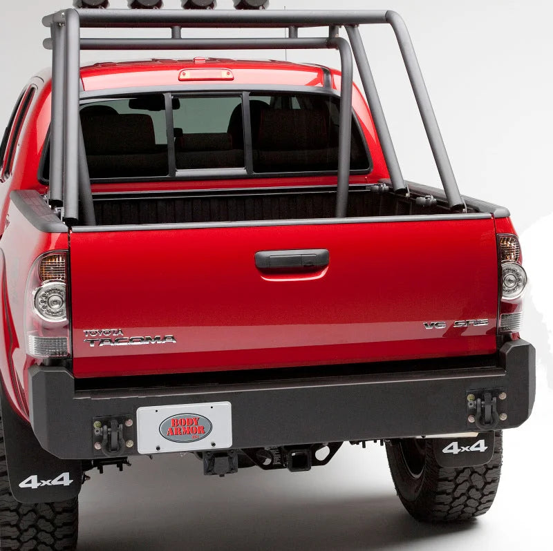 Body Armor 4x4 05-15 Toyota Tacoma Pro Series Rear Bumper - Installation View