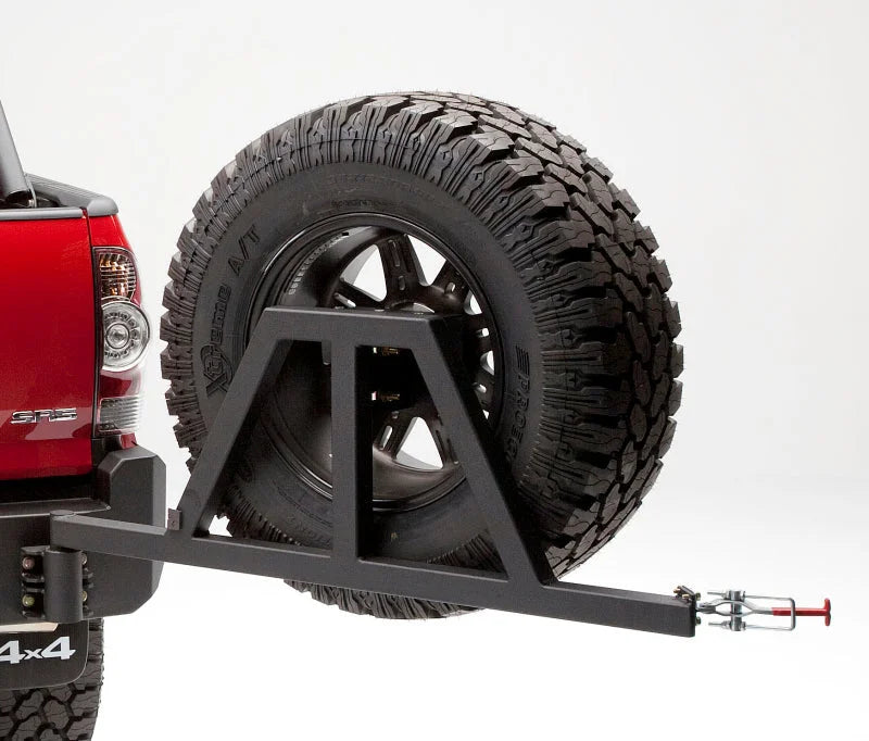 Body Armor 4x4 05-15 Toyota Tacoma Pro Series Tire Carrier Fits TC-2961 Only - Back View