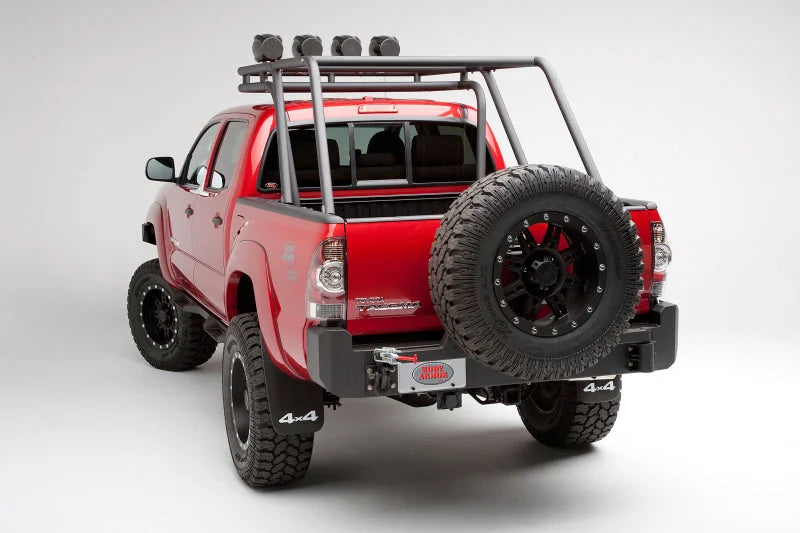 Body Armor 4x4 05-15 Toyota Tacoma Pro Series Tire Carrier Fits TC-2961 Only - Installation View
