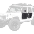 Load image into Gallery viewer, Body Armor 4x4 07-18 Jeep Wrangler Gen 3 Trail Doors Rear Pair - Side View