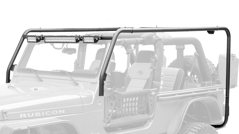 Body Armor 4x4 07-18 Jeep Wrangler JK 2/4dr Roof Rack Front/Rear Frame Kit