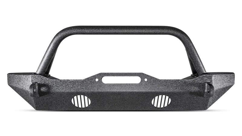 Body Armor 4x4 07-18 Jeep Wrangler JK Front Bumper Mid Stubby - Main Product View