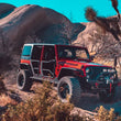 Load image into Gallery viewer, Body Armor 4x4 07-18 Jeep Wrangler JK Tube Doors Front Pair - Back View