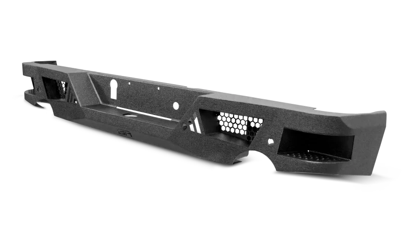 Body Armor 4x4 09-17 Dodge Ram 1500 Eco Series Rear Bumper Fits Dual Rear Exhaust Only - Side View