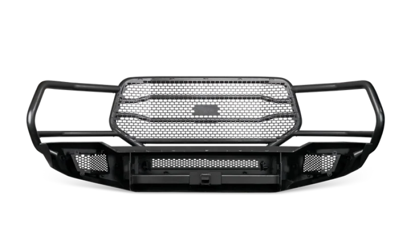 Body Armor 4x4 10-18 Dodge RAM 2500/3500HD Ambush XT Front Bumper (Non-Winch) - Side View