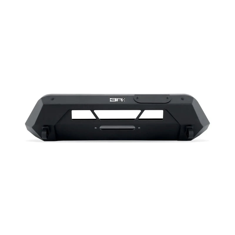 Body Armor 4x4 12-15 Toyota Tacoma HiLine Front Winch Bumper - Back View
