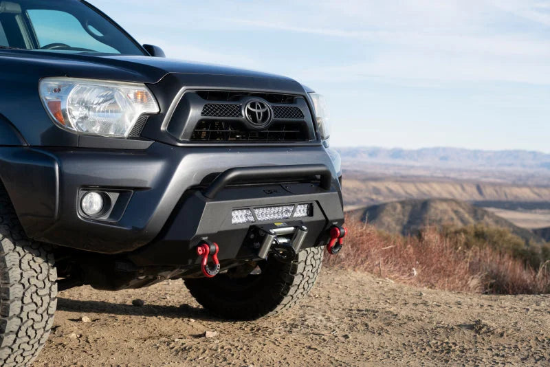 Body Armor 4x4 12-15 Toyota Tacoma HiLine Front Winch Bumper - Additional View 5