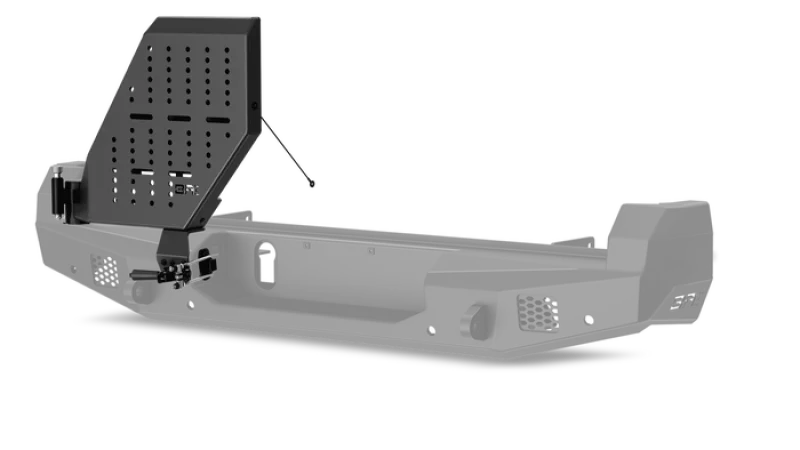 Body Armor 4x4 16-23 Toyota Tacoma Pro Driver Side Swingout - Side View