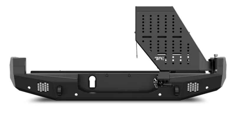 Body Armor 4x4 16-23 Toyota Tacoma Pro Passenger Side Swingout - Back View