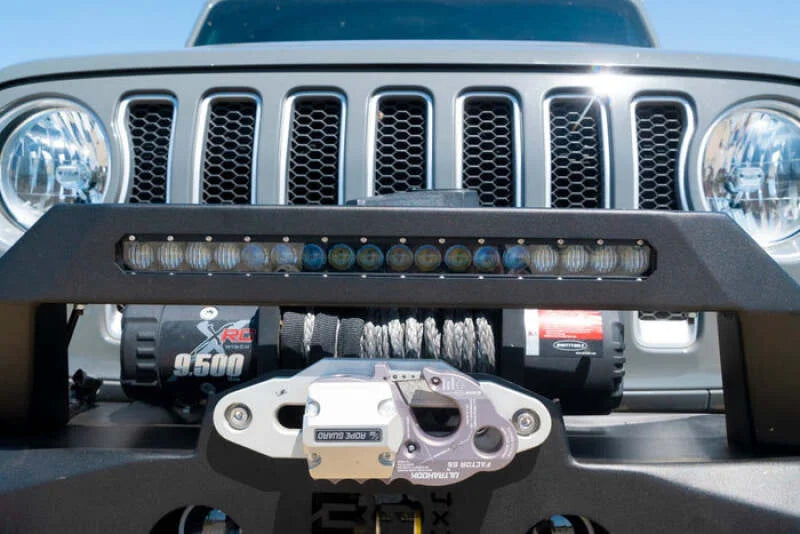 Body Armor 4x4 18in Single Row Blackout LED Light Bar - Additional View 5