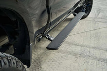 Load image into Gallery viewer, Body Armor 4x4 19-24 GM 1500/2500/3500 Crew Cab (Excl. Classic) E-Power Board Steps - Black - Installation View