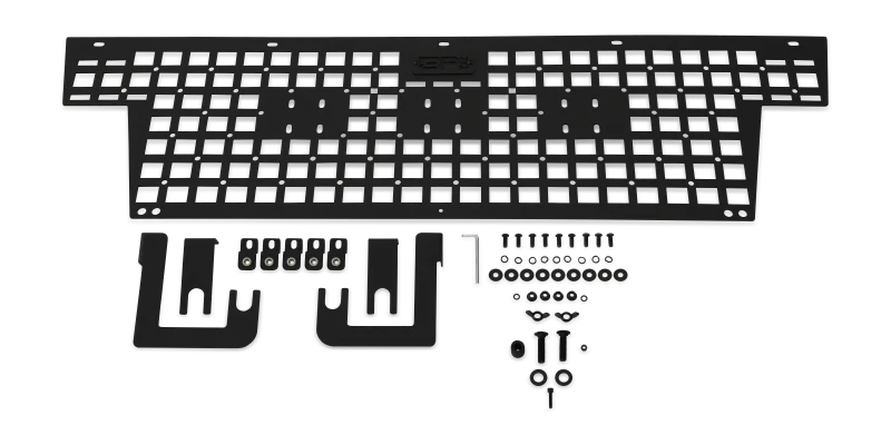 Body Armor 4x4 2005+ Toyota Tacoma Bed Side Molle System - Side View
