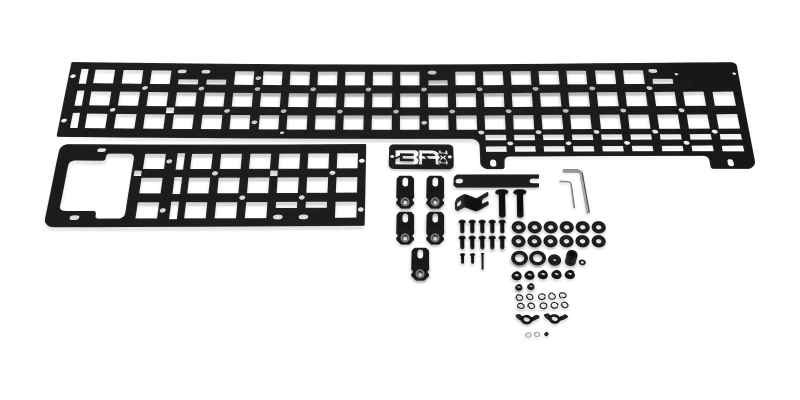 Body Armor 4x4 2005+ Toyota Tacoma Front Bed Molle System - Main Product View