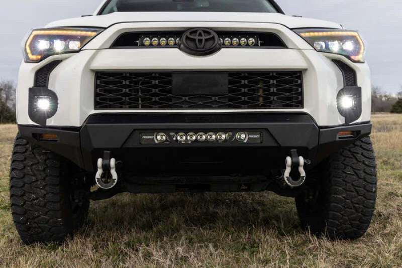 Body Armor 4x4 2014-2024 Toyota 4Runner HiLine Bumper High Clearance Side Wings - Side View