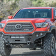 Load image into Gallery viewer, Body Armor 4x4 2016+ Toyota Tacoma Desert Series Front Winch Bumper - Back View
