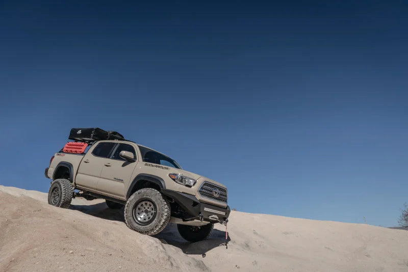 Body Armor 4x4 2016+ Toyota Tacoma Overland Rack - Side View