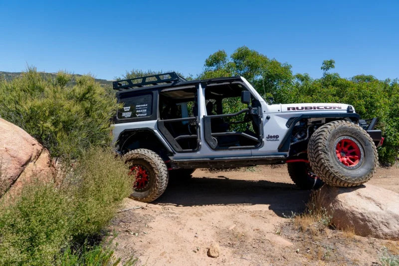 Body Armor 4x4 2018+ Jeep Wrangler JL Gladiator JT Tube Doors Front Pair - Additional View 5