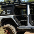 Load image into Gallery viewer, Body Armor 4x4 2018+ Jeep Wrangler JL Gladiator JT Tube Doors Rear Pair - Side View