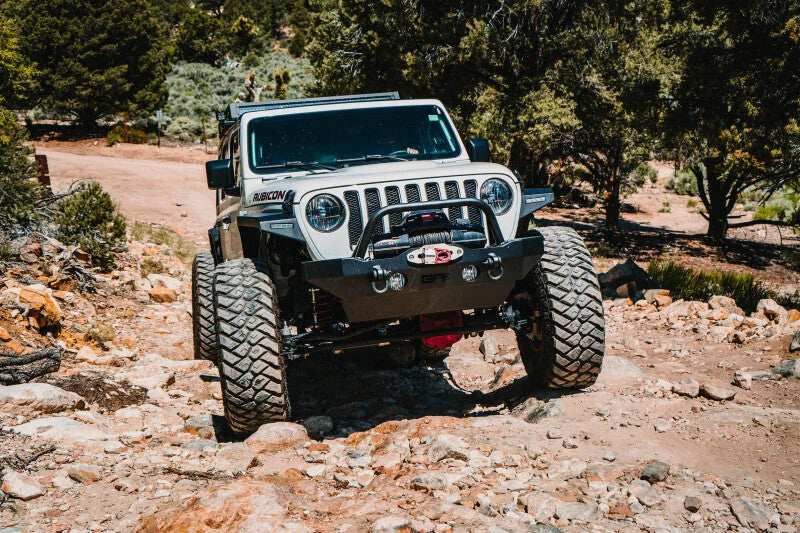 Body Armor 4x4 2018+ Jeep Wrangler JL Gladiator JT Tube Grille Guard (Bolt On) - Side View