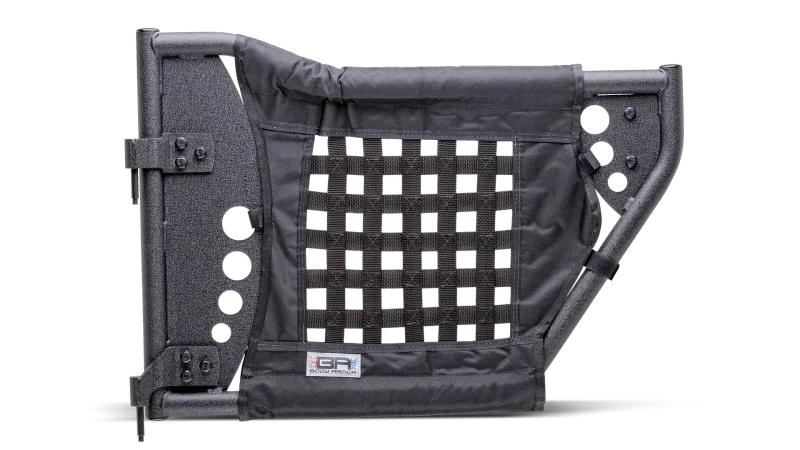 Body Armor 4x4 2018+ Jeep Wrangler JL and Gladiator JT Trail Doors Rear Pair - Side View