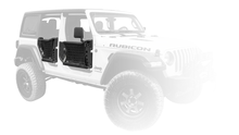 Load image into Gallery viewer, Body Armor 4x4 2018+ Jeep Wrangler JL and Gladiator JT Trail Doors Rear Pair - Back View