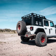 Load image into Gallery viewer, Body Armor 4x4 2019+ Jeep Wrangler JL Tire Carrier Single Action (Only Fits w/ JL-2965 Bumper) - Back View