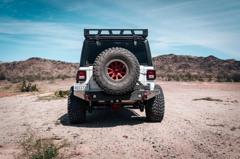 Body Armor 4x4 2019+ Jeep Wrangler JL Tire Carrier Single Action (Only Fits w/ JL-2965 Bumper) - Additional View 5