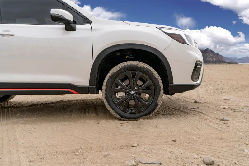 Body Armor 4x4 2019+ Subaru Forester 2in Front 1.5in Rear Strut Spacer Kit - Installation View