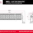 Load image into Gallery viewer, Body Armor 4x4 20in Blackout LED Light Bar Combo Beam with Wiring Harness - Additional View 5