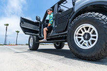 Load image into Gallery viewer, Body Armor 4x4 21-24 Ford Bronco 4DR E-Power Board Steps - Black - Back View