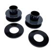 Load image into Gallery viewer, Body Armor 4x4 2005+ Ford F250/F350 4WD 2.5in Coil Spacer and Shock Extension (Not Tremor Model) - Side View