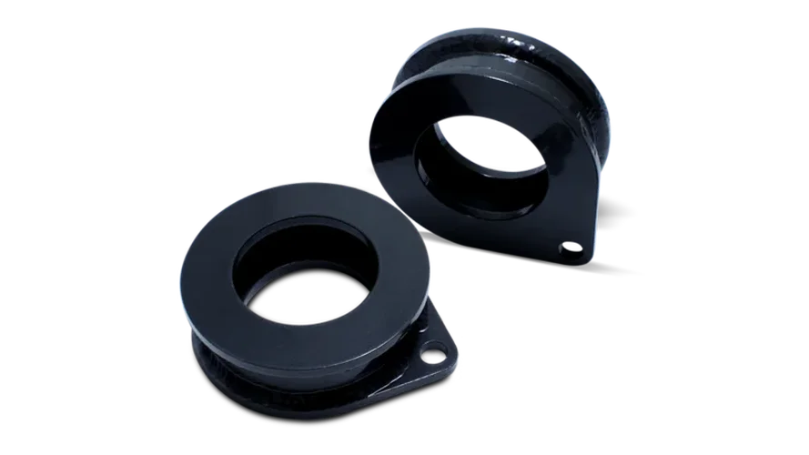 Body Armor 4x4 07-18 Jeep Wrangler JK 2WD/4WD 2.5in Front Rear Coil Spacer Kit - Side View