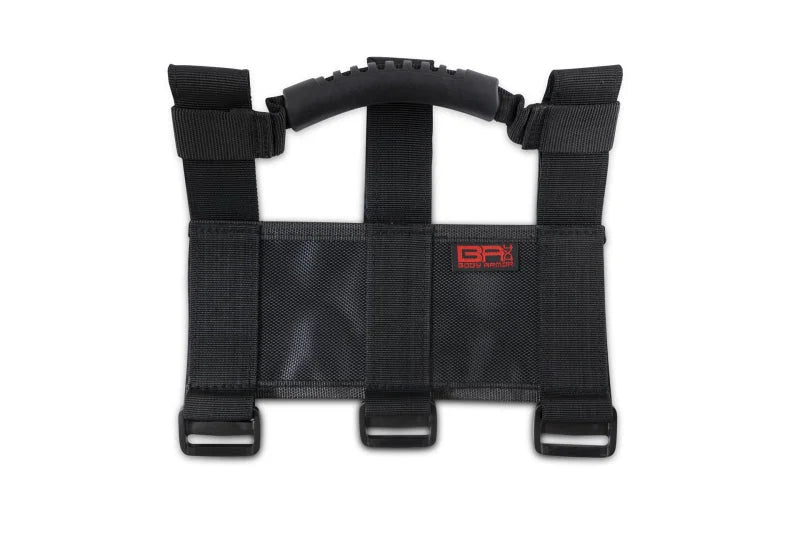 Body Armor 4x4 2in-3in Roll Bar Grab Handle Pair - Side View