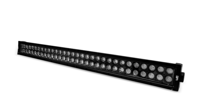 Body Armor 4x4 30in Blackout LED Light Bar Combo Beam with Wiring Harness - Side View