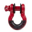 Load image into Gallery viewer, Body Armor 4x4 3/4in Red D-Ring with Black Isolators Single - Detail View