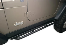 Load image into Gallery viewer, Body Armor 4x4 97-06 Jeep Wrangler TJ Rockcrawler Side Steps - Side View