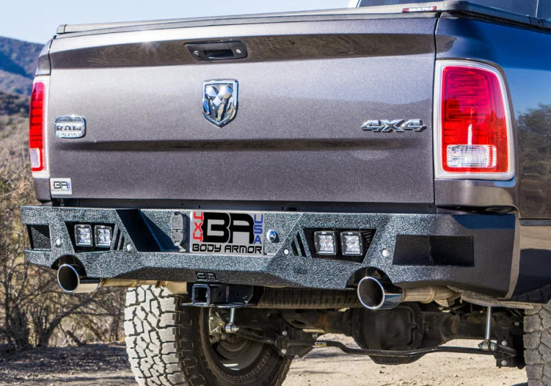 Body Armor 4x4 99-16 Ford Superduty Eco Series Rear Bumper - Main Product View