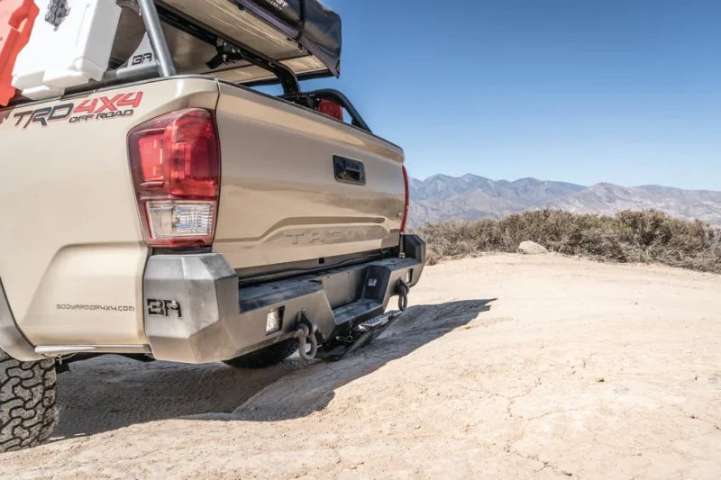Body Armor 4x4 Backbone Hitch Skid - Side View