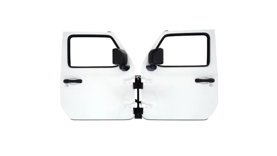 Body Armor 4x4 1997+ Jeep Wrangler Door Storage Bar - Side View