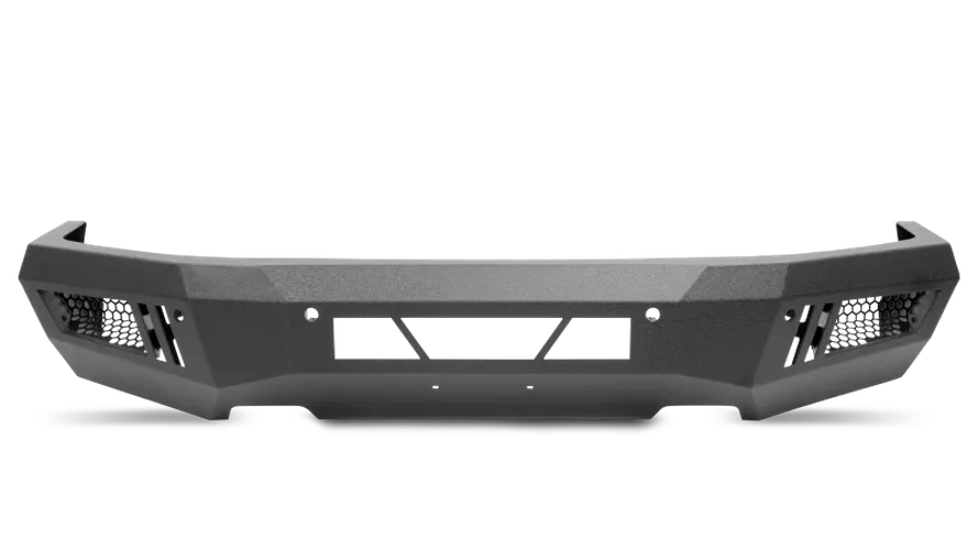 Body Armor 4x4 16-18 Chevy 1500 Eco Series Front Bumper - Installation View