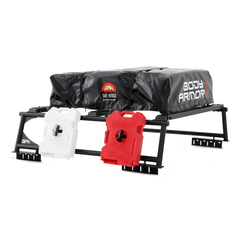 Body Armor 4x4 Full Size Universal Overland Rack - Side View