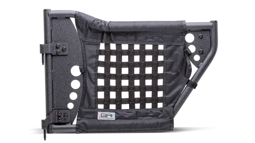 Body Armor 4x4 07-18 Jeep Wrangler Gen 3 Trail Doors Front Pair - Detail View