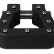 Load image into Gallery viewer, Body Armor 4x4 Mega D-Ring Black Single - Side View