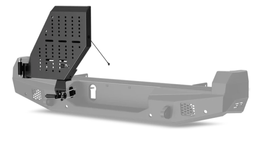 Body Armor 4x4 16-23 Toyota Tacoma Pro Driver Side Swingout - Side View