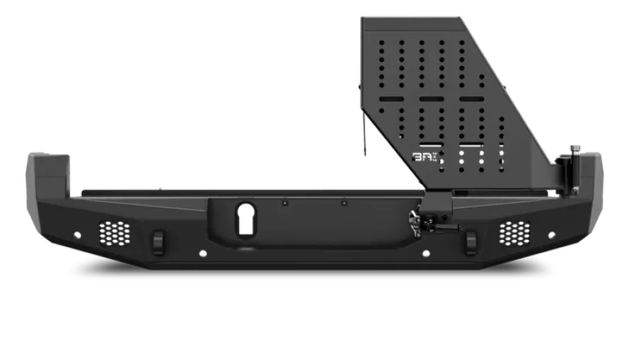Body Armor 4x4 16-23 Toyota Tacoma Pro Passenger Side Swingout - Back View
