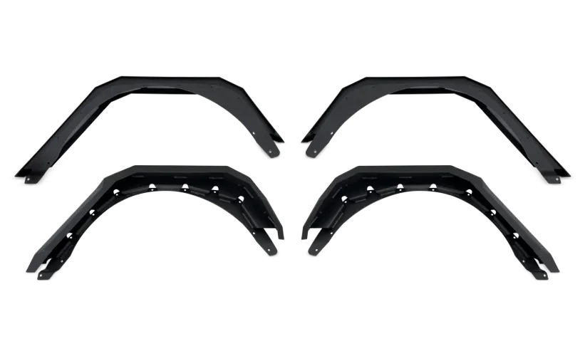 Body Armor 4x4 2019+ Jeep Wrangler JL Rear Fender Flares - Detail View