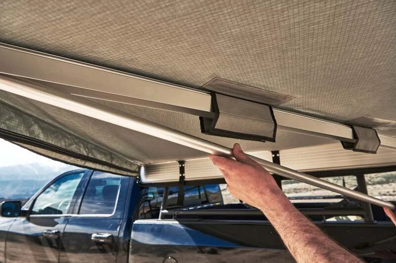Body Armor 4x4 Sky Ridge 270 Awning - Driver Side - Side View