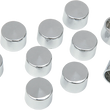 Load image into Gallery viewer, Bolt Covers - 12 Point - 1/4" - Chrome - 10 Pack DragSpecialties 352041 - Main Product View