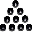 Load image into Gallery viewer, Bolt Covers - Allen/Socket - 1/4" - Black - 10 Pack DragSpecialties 352072 - Main Product View
